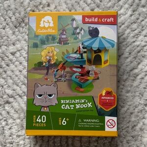 Goldie Blox build & craft Benjamin’s Cat Nook construction toy